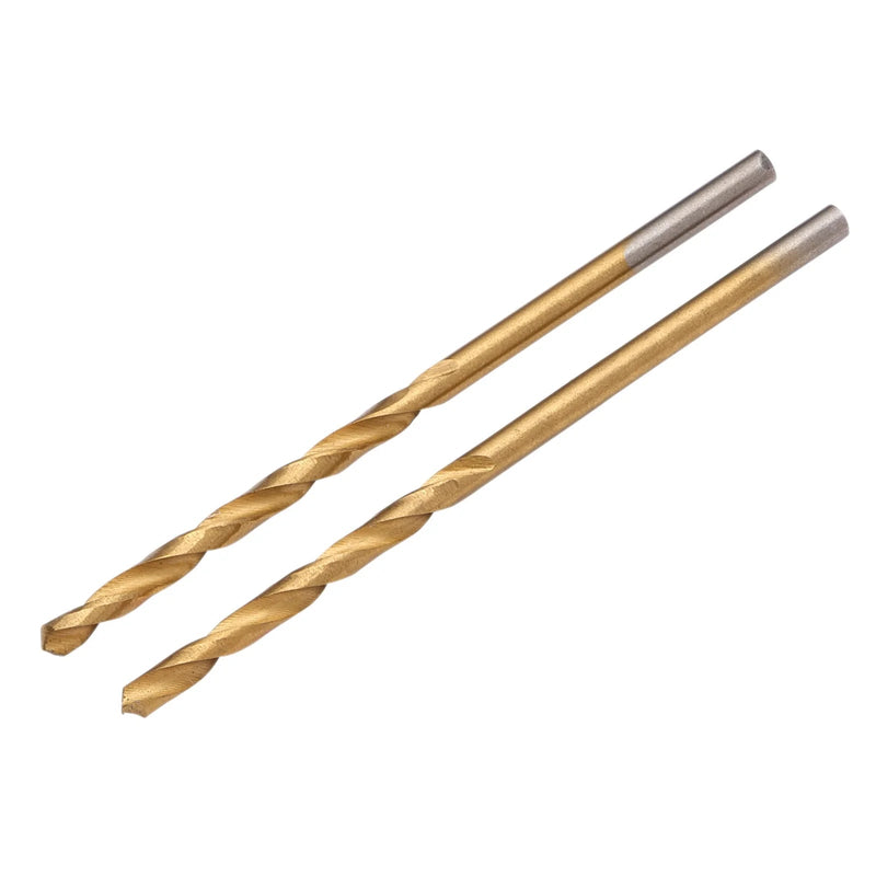Draper HSS Titanium Nitride Coated Drill Bit, 1.5 x 43mm (Pack of 2) - DBTS