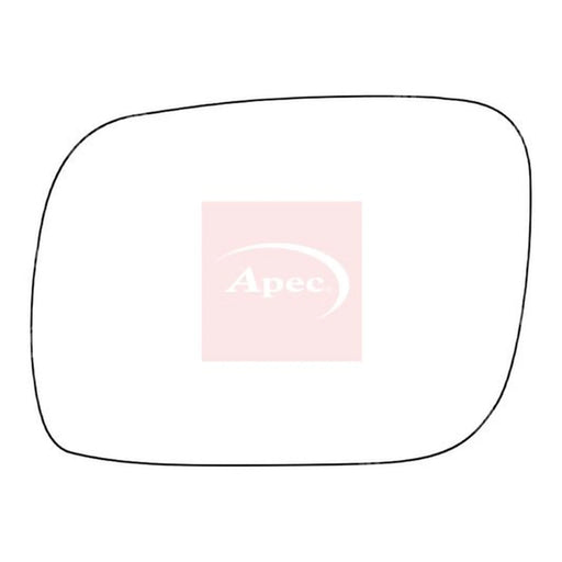 Apec Exterior Wing Mirror Glass Left AMS2835