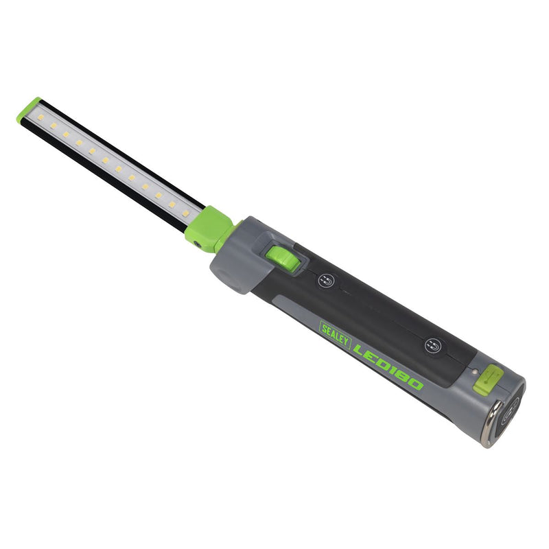 Sealey Rechargeable Slim Folding Inspection Light 4W & 1W SMD LED Lithium-ion Sealey - Dynamic Drive