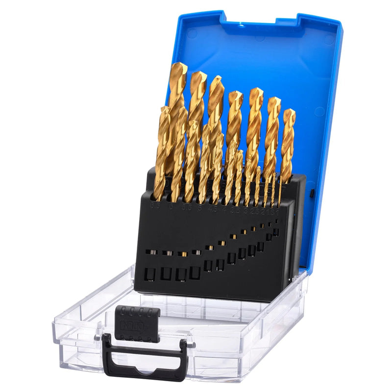 Draper HSS Titanium Nitride Coated Drill Bit Set (19 Piece) - DBTS2 - image 1