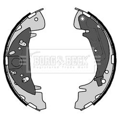 Borg & Beck Brake Shoe Set Axle Kit BBS6375