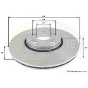 Comline Front & Rear Brake Discs & Pads fits Renault Espace 2002-2015 2.0