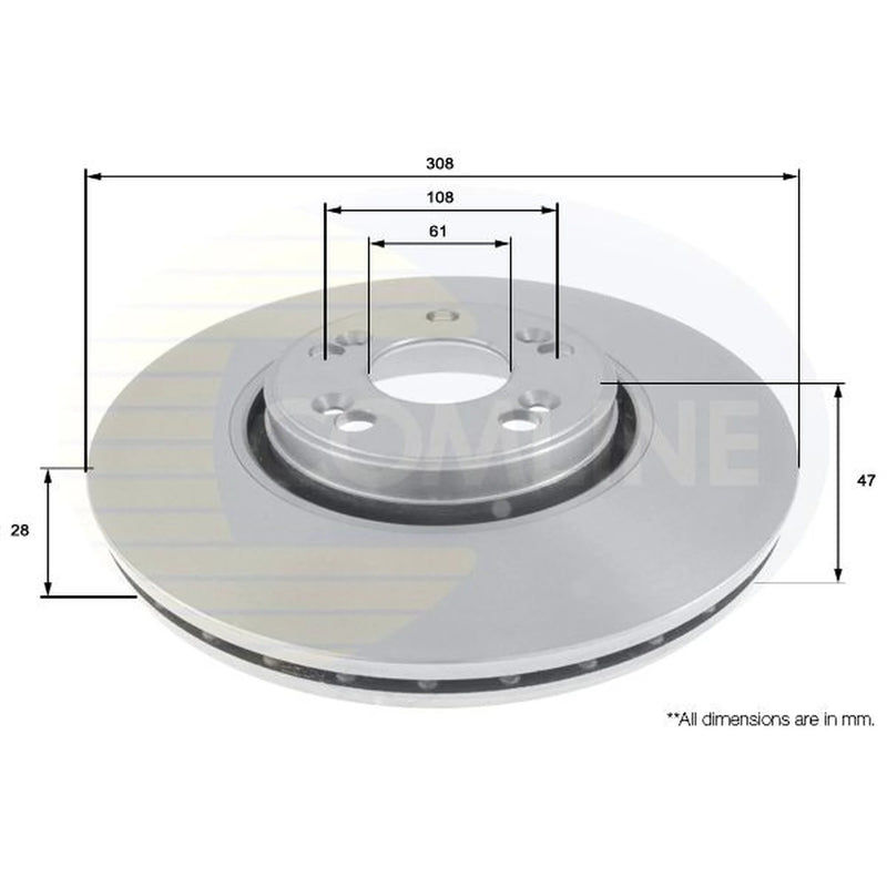 Comline Front & Rear Brake Discs & Pads fits Renault Espace 2002-2015 2.0