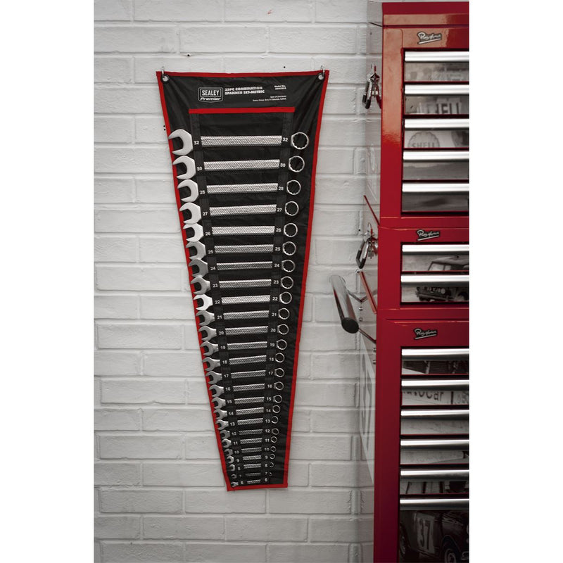 Sealey Combination Spanner Set 25pc Metric AK63253 Sealey - Dynamic Drive