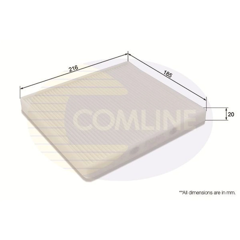 Comline Cabin Air Filter (Pollen Filte fits Suzuki Jimny Closed Off-Road Vehicle