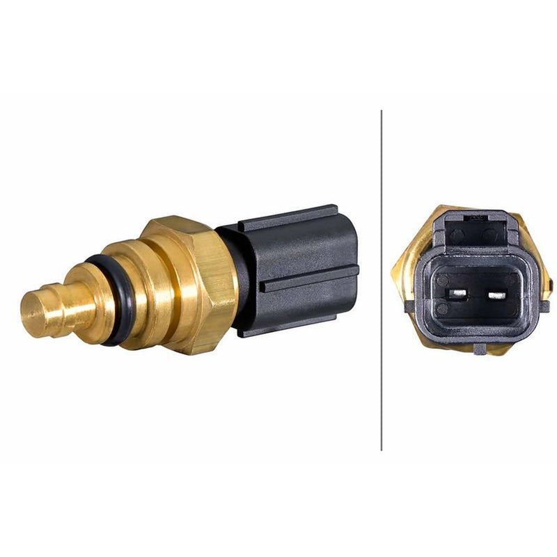 Hella Coolant Temperature Sensor fits Jaguar S-Type II 2001-2008 4.2