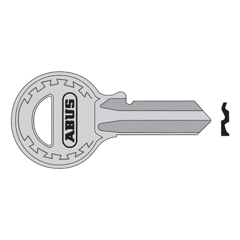 Abus Mechanical 84/40 40mm R Key Blank ABUS Mechanical - Dynamic Drive