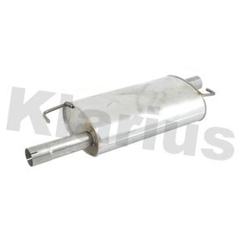 Klarius Box With Centre Pipe Centre fits VW Multivan 2003-2015 2.0 2.5