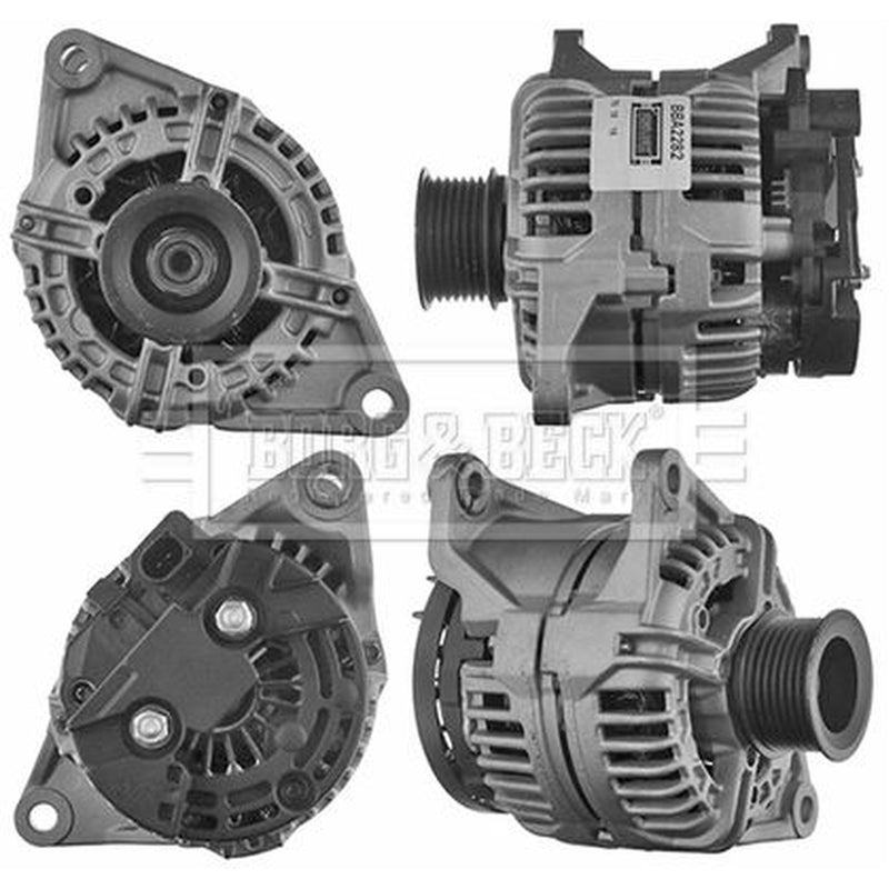 Borg & Beck Car Alternator 12V fits Fiat Ducato 2001-2006 2.3