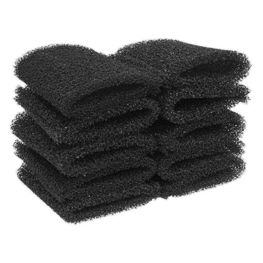Sealey Foam Filter for PC20SD20V Pack of 10 PC20SD20VFF10 Sealey - Dynamic Drive
