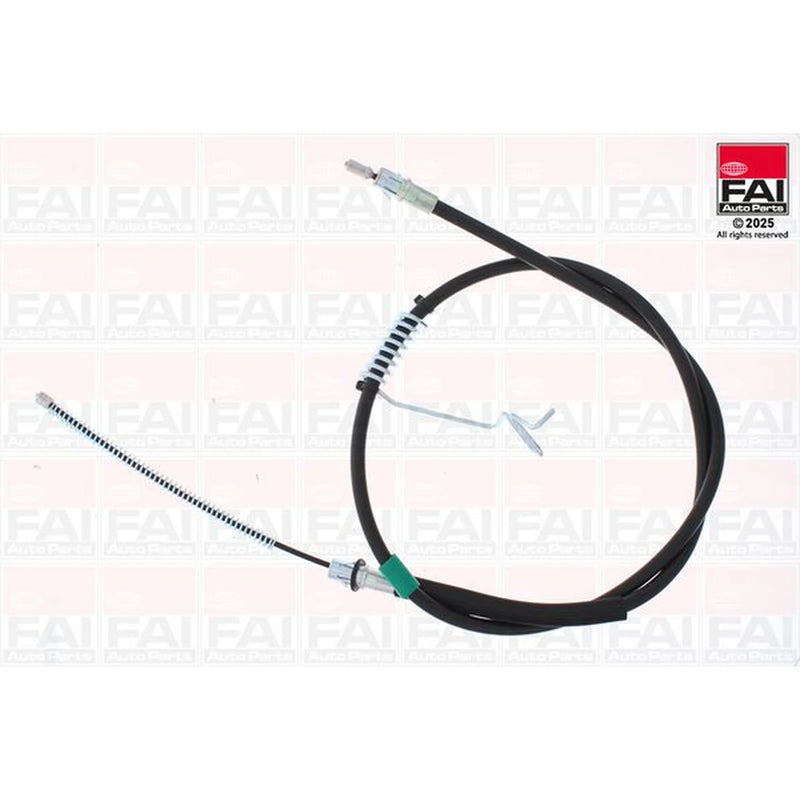 FAI Handbrake Cable Left Rear fits Ford Transit Platform 2000-2006 2.3 2.4