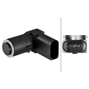 Hella Parking Sensor (PDC) Rear fits Skoda Superb I 2001-2008