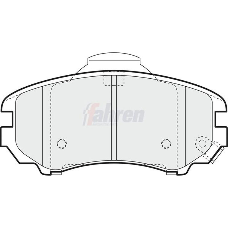 Fahren Front Brake Pad Set FBP3194
