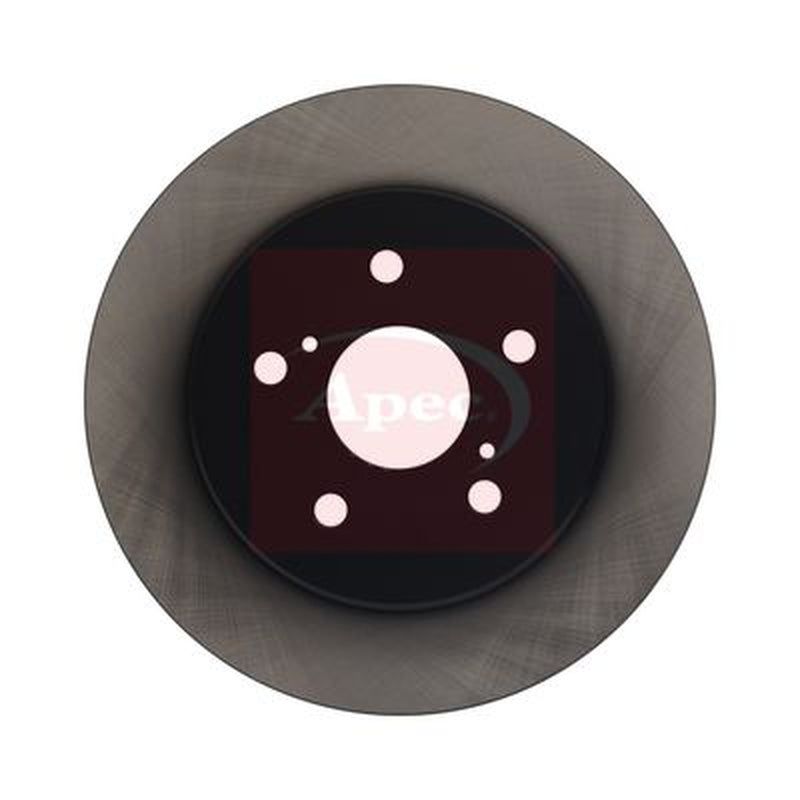 Apec Rear Brake Solid Discs & Pads fits Toyota C-Hr 2016 on 1.2 1.8