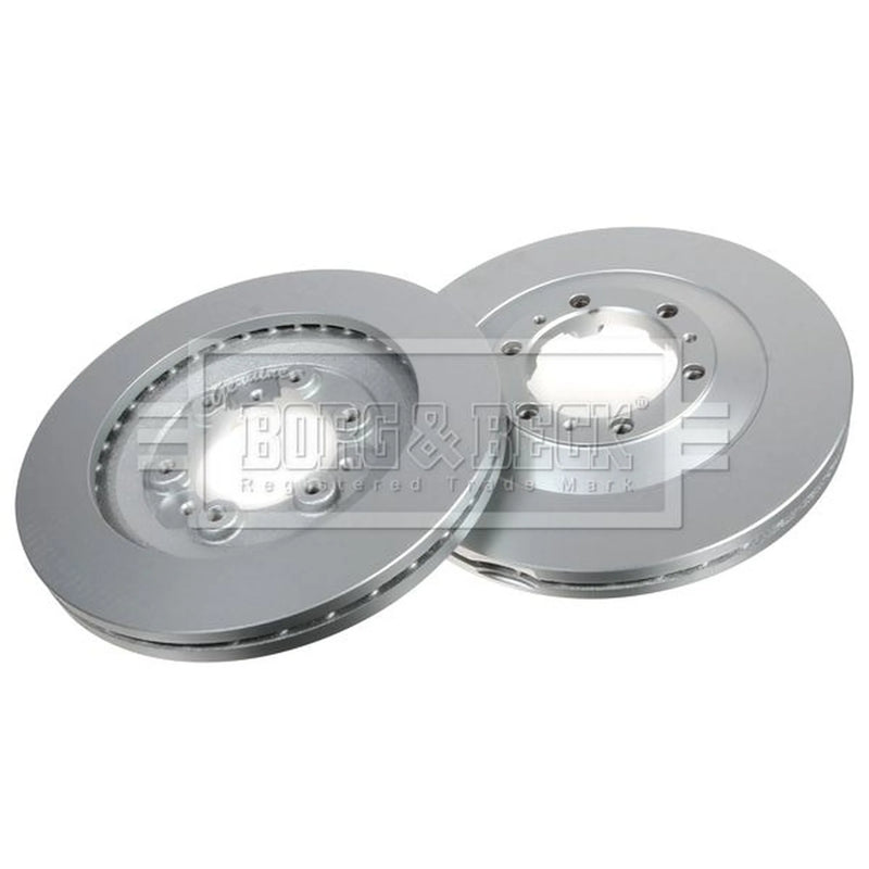 Borg & Beck Front Brake Discs & Pads fits Great Wall Steed 2012-2013 2.0 2.2