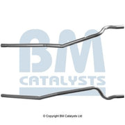 BM Catalysts Exhaust Pipe OD fits Opel Combo Box Body/Mpv 2001 on 1.7
