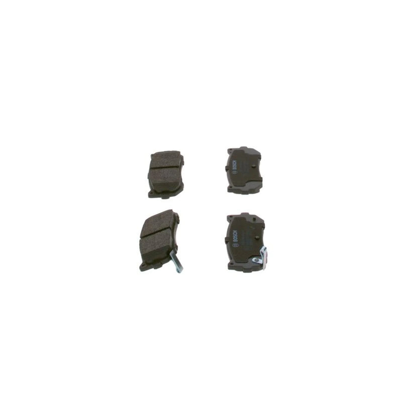 Bosch Front & Rear Pads fits Kia Carens I 2000-2007 1.6 1.8 2.0