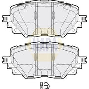 NAPA Front Brake Pad Set fits Fiat 124 Spider 2016 on 1.4