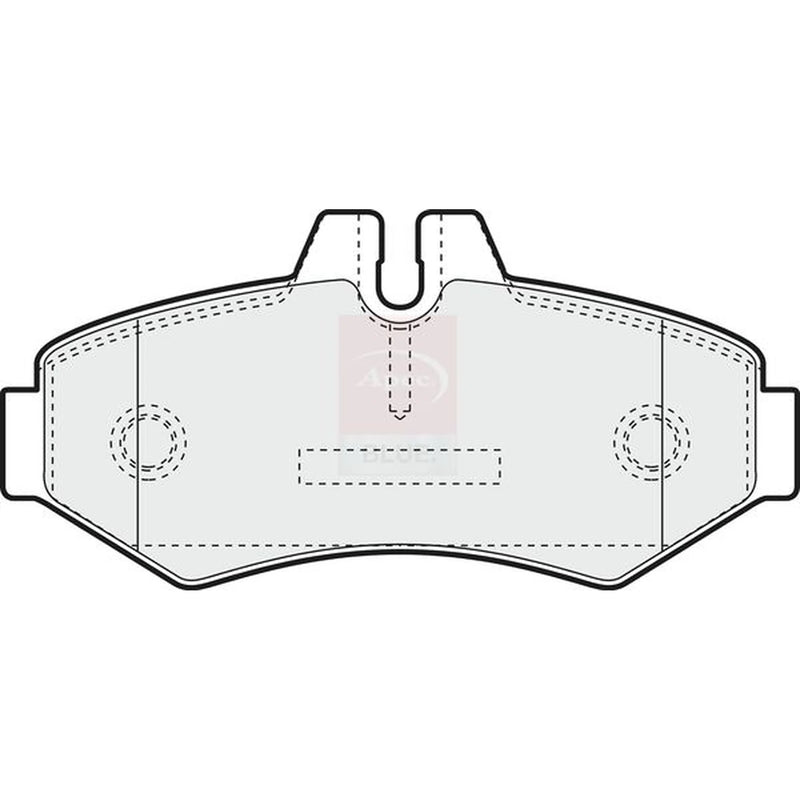 Apec Rear Brake Pad Set PD3522