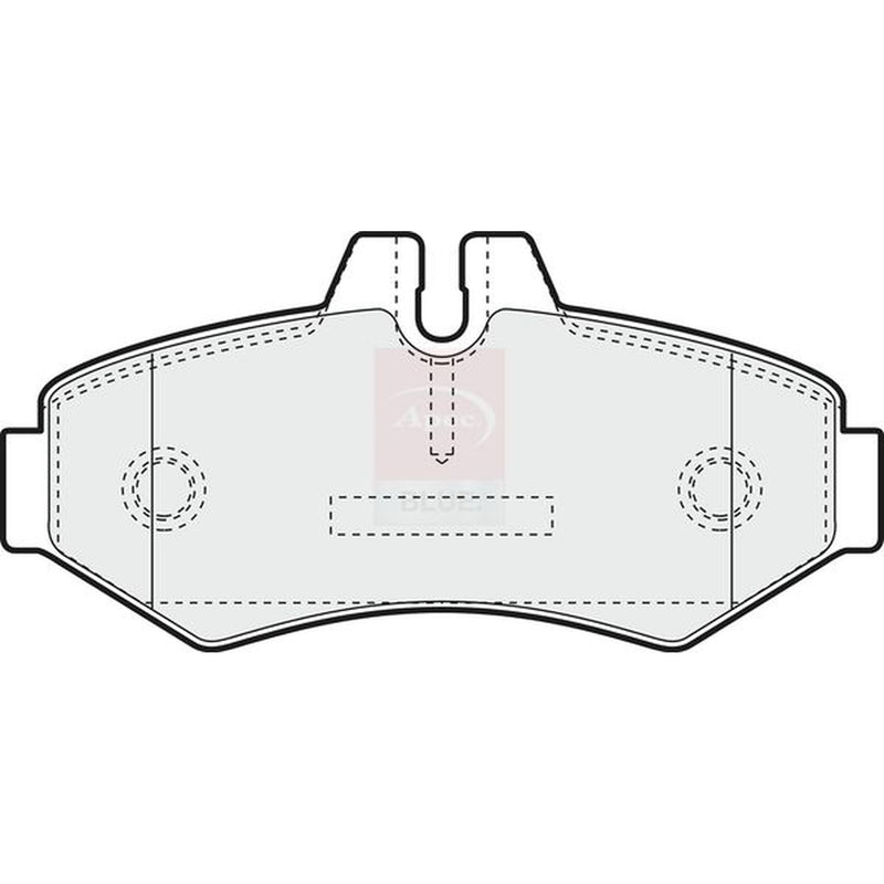 Apec Rear Brake Pad Set fits Mercedes-Benz G-Class 1994-2023