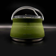 Wolf Outdoors EzyStow Collapsible Kettle 1L Olive Green Wolf Outdoors - Dynamic Drive