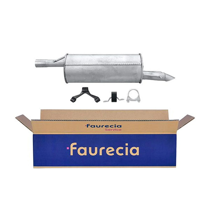 Hella End Silencer Rear fits VW Passat B5 1996-2000 1.9