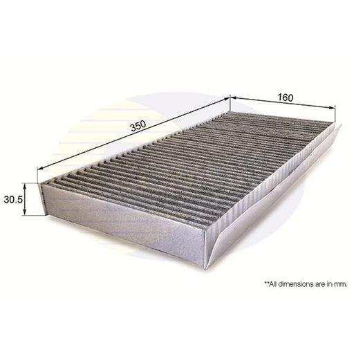 Comline Cabin Air Filter (Pollen Filter) fits Ford Focus I 1998-2004
