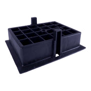 Caravan Carastack Stacking Pads Feet Blocks Corner Steady Winder Feet - Set of 4 Powerpart  - Dynamic Drive