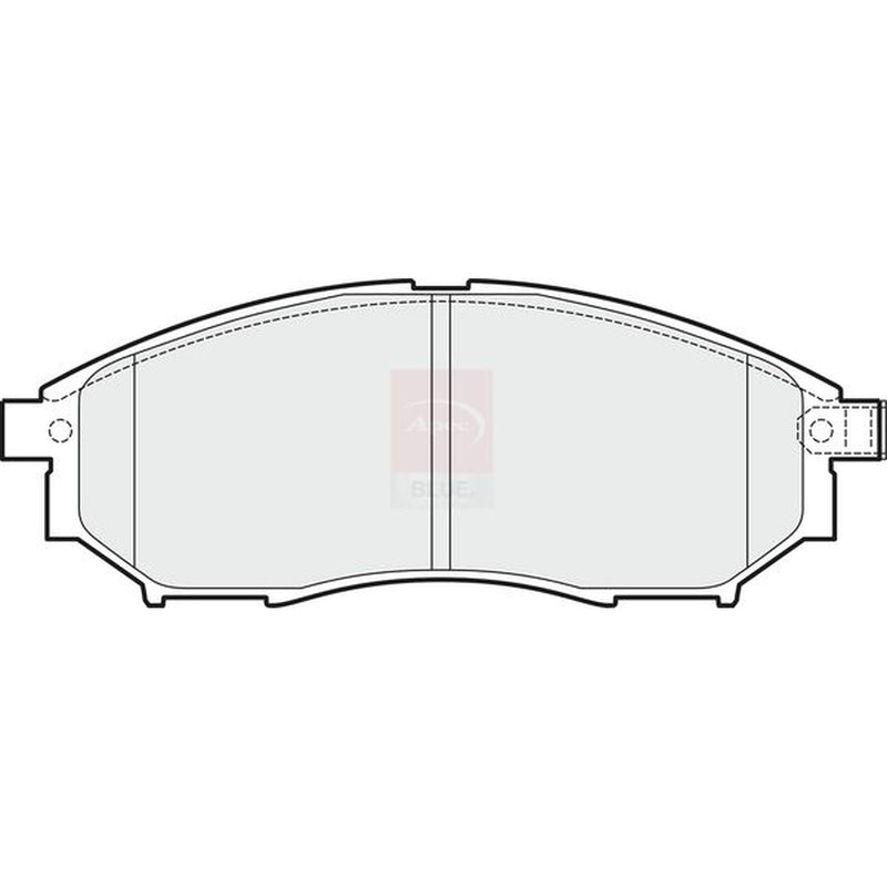 Apec Front & Rear Pads fits Nissan Pathfinder III 2005-2010 2.5 3.0 4.0