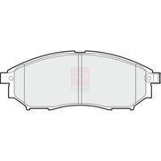 Apec Front & Rear Pads fits Nissan Pathfinder III 2005-2010 2.5 3.0 4.0