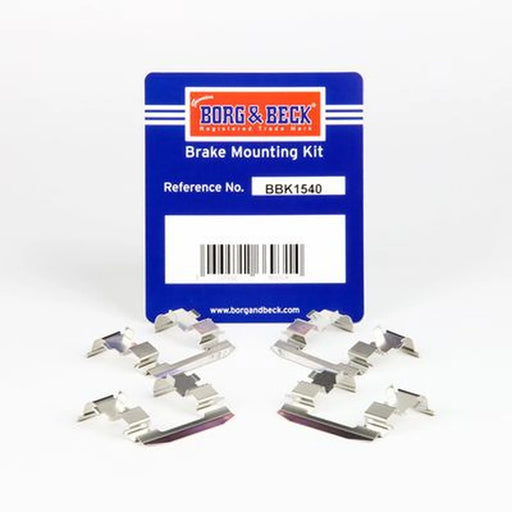Borg & Beck Brake Pad Accessory Fitting Kit Front BBK1540