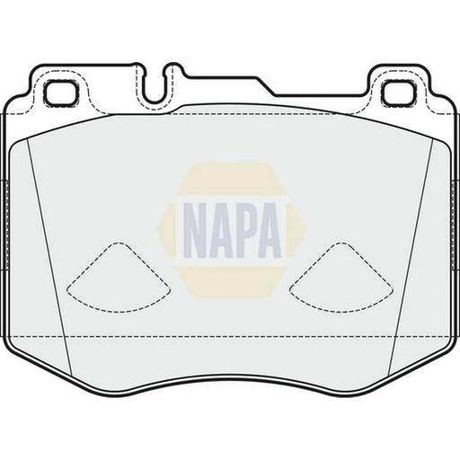 NAPA Front Brake Pad Set NBP1622