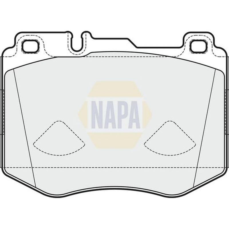 NAPA Front Brake Pad Set fits Mercedes-Benz C-Class 2014-2023