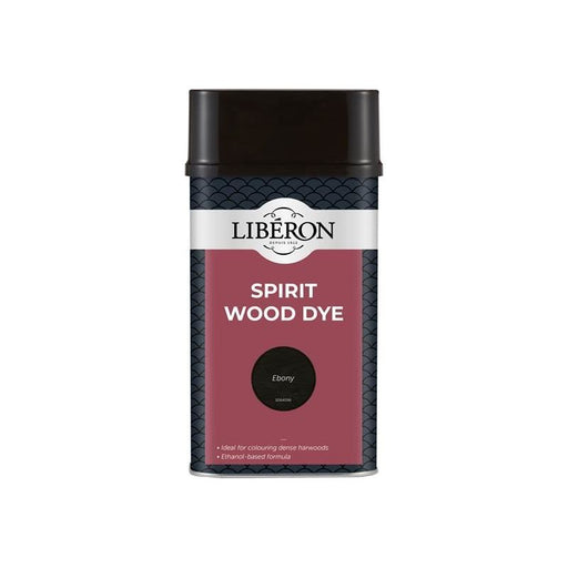 Liberon Spirit Wood Dye Ebony 1 litre Liberon - Dynamic Drive
