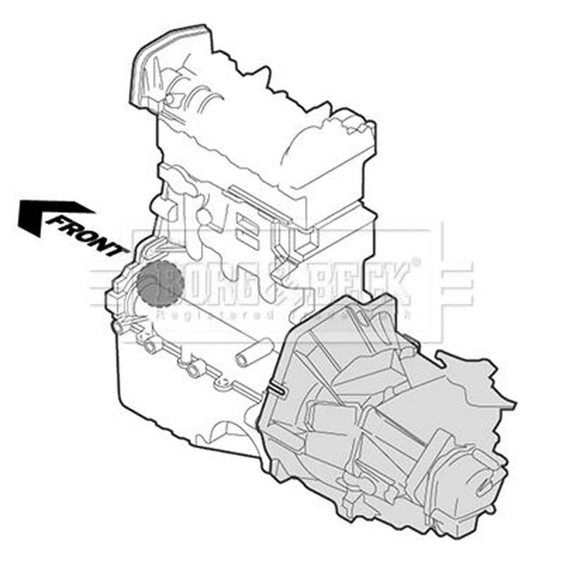 Borg & Beck Engine Mount Mounting BEM3912