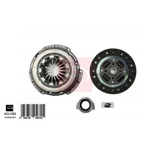 Apec Clutch Kit Set 3pc fits Citroën C1 2005-2014 1.4