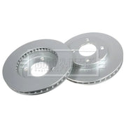 Borg & Beck Front Brake Vented Discs & Pads fits Nissan Cube 2003-2008 1.4 1.5