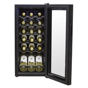 Baridi 18 Bottle Wine Fridge & Cooler - Black DH6 Baridi - Dynamic Drive
