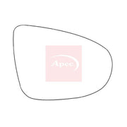 Apec Exterior Wing Mirror Glass Right fits VW Golf Plus V 2005-2013 1.4 1.6 2.0