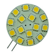 15 LED G4 Side Pin Bulb Cool White Aten Lighting - UK Camping And Leisure
