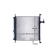 Mahle Engine Radiator fits Nissan Micra IV 2010-2020 1.2