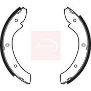 Apec Parking Brake Shoe Set fits Land Rover 110/127 1983-1990 2.5 3.5