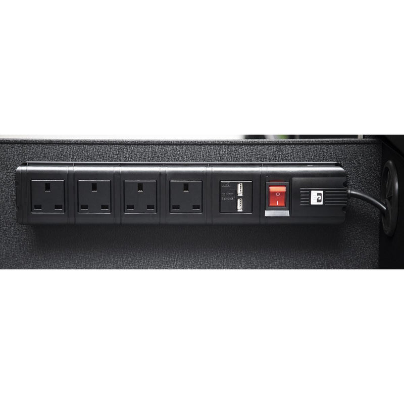 Sealey Mobile Tool Cabinet 1120mm with Power Tool Charging Drawer AP4206BE Sealey - Dynamic Drive