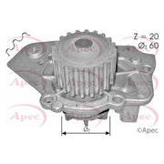 Apec Engine Cooling Water Pump fits Citroën Bx 1982-1994 1.8 1.9