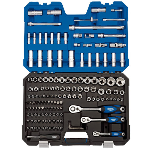 Draper Metric Socket Set, 1/4", 3/8" and 1/2" Sq. Dr. (149 Piece) 16461 Draper - Dynamic Drive