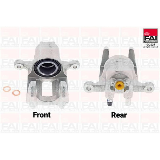 FAI Brake Caliper Assembly Rear Left fits Honda Accord VII Tourer 2003-2008