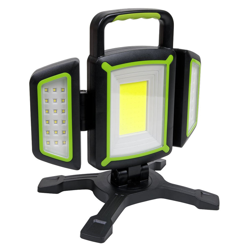 Sealey Rechargeable Flexible Floodlight 18W COB & 9W SMD LED LED18WFL Sealey - Dynamic Drive
