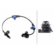 Hella ABS Wheel Speed Sensor Rear fits Honda Cr-V IV 2012-2018 1.6 2.0 2.4