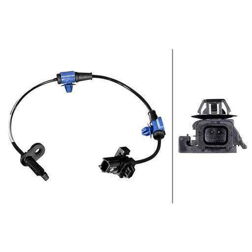Hella ABS Wheel Speed Sensor Rear fits Honda Cr-V IV 2012-2018 1.6 2.0 2.4