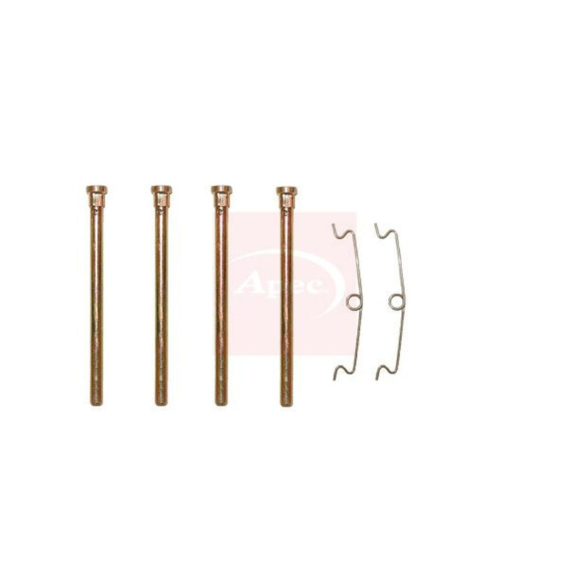 Apec Brake Pad Accessory Fitting Kit Front fits Citroën C15 Box Body 1984-2005